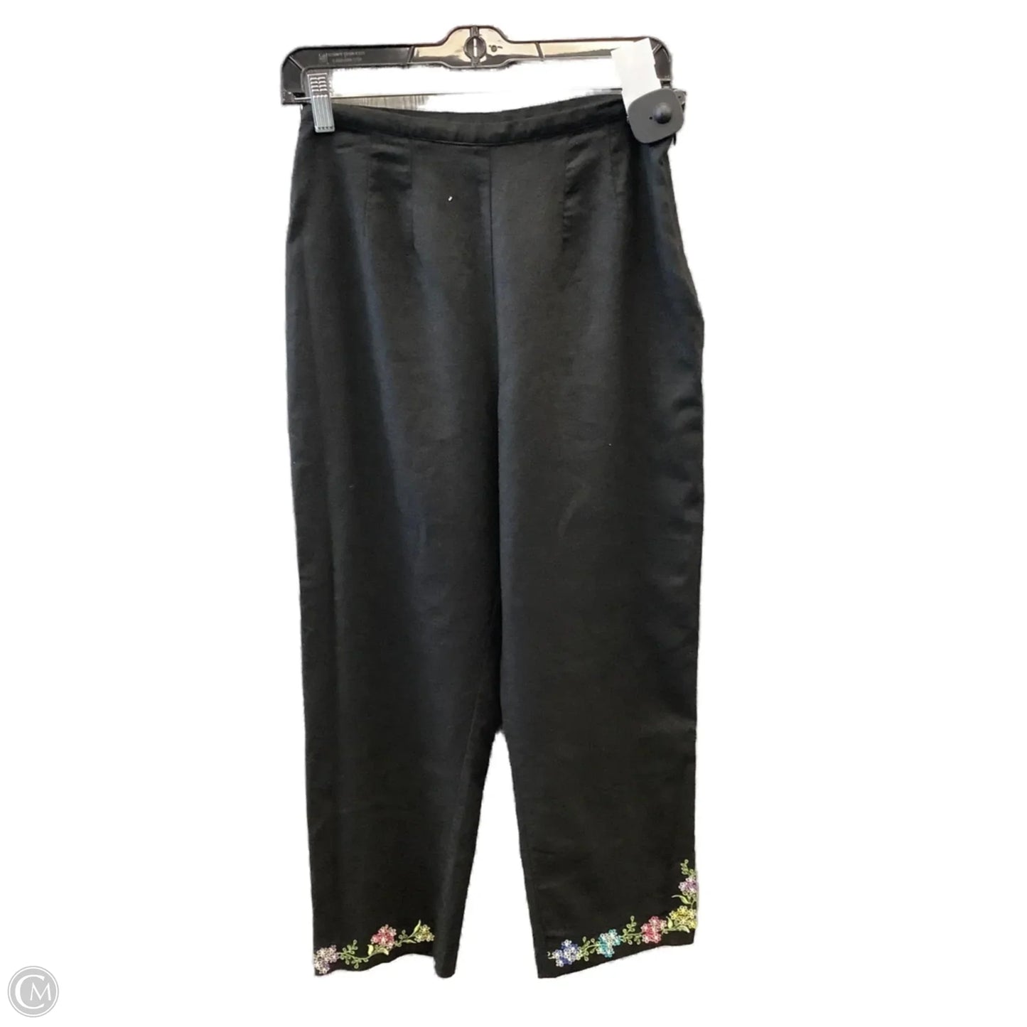 Pants Cropped By Clothes Mentor In Black, Size: 6