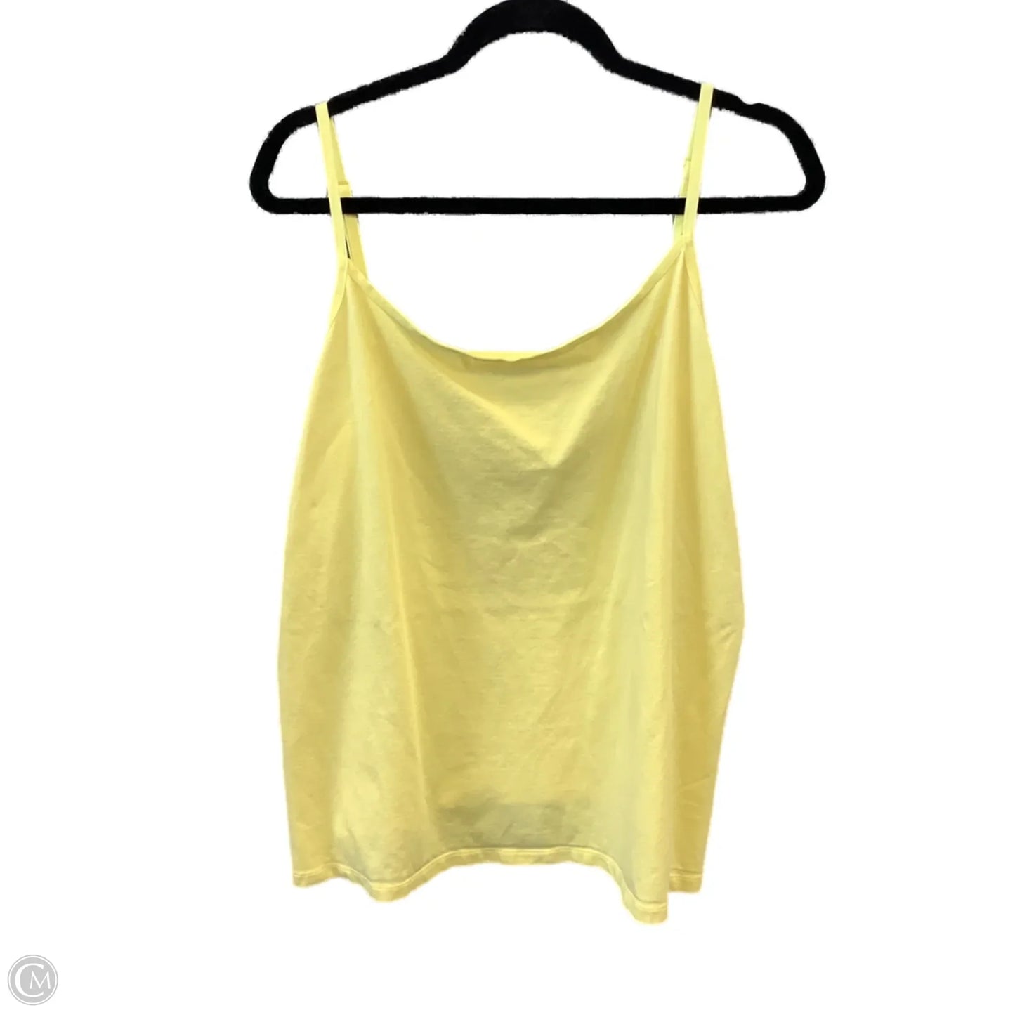 Top Cami By Cj Banks In Yellow, Size: 2x