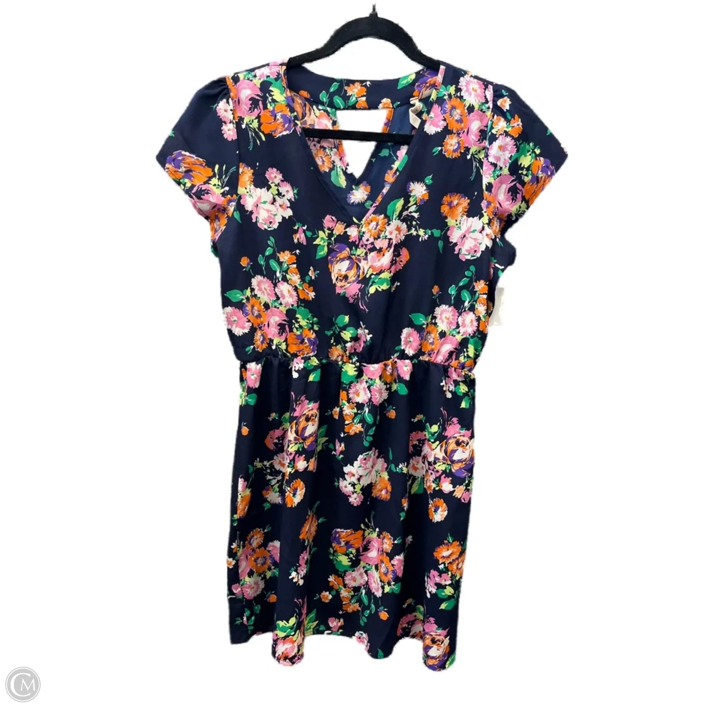 Dress Casual Midi By My Beloved In Navy, Size: L