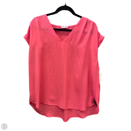 Top Sleeveless By Maurices In Pink, Size: Xl
