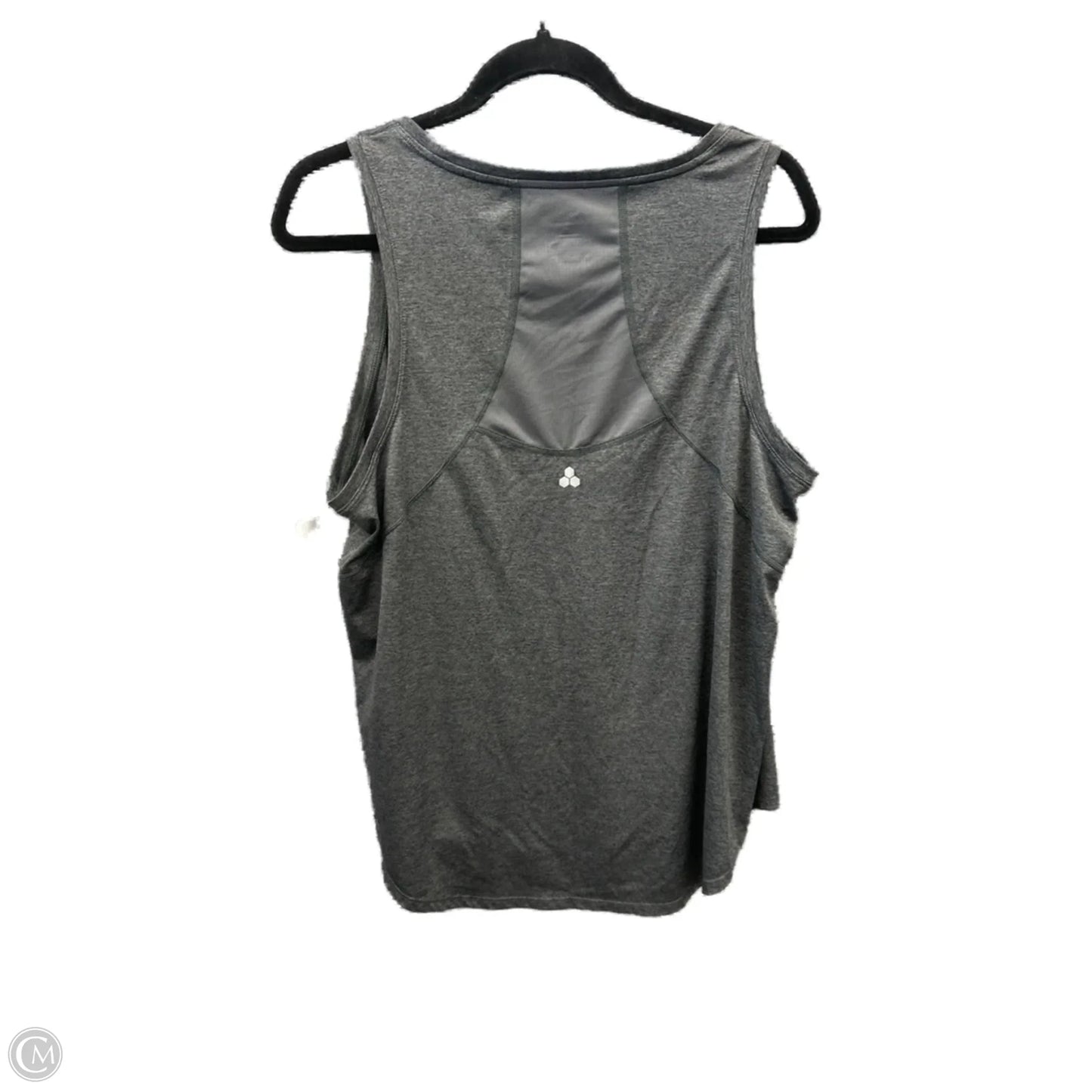 Athletic Tank Top By Tek Gear In Grey, Size: Xxl