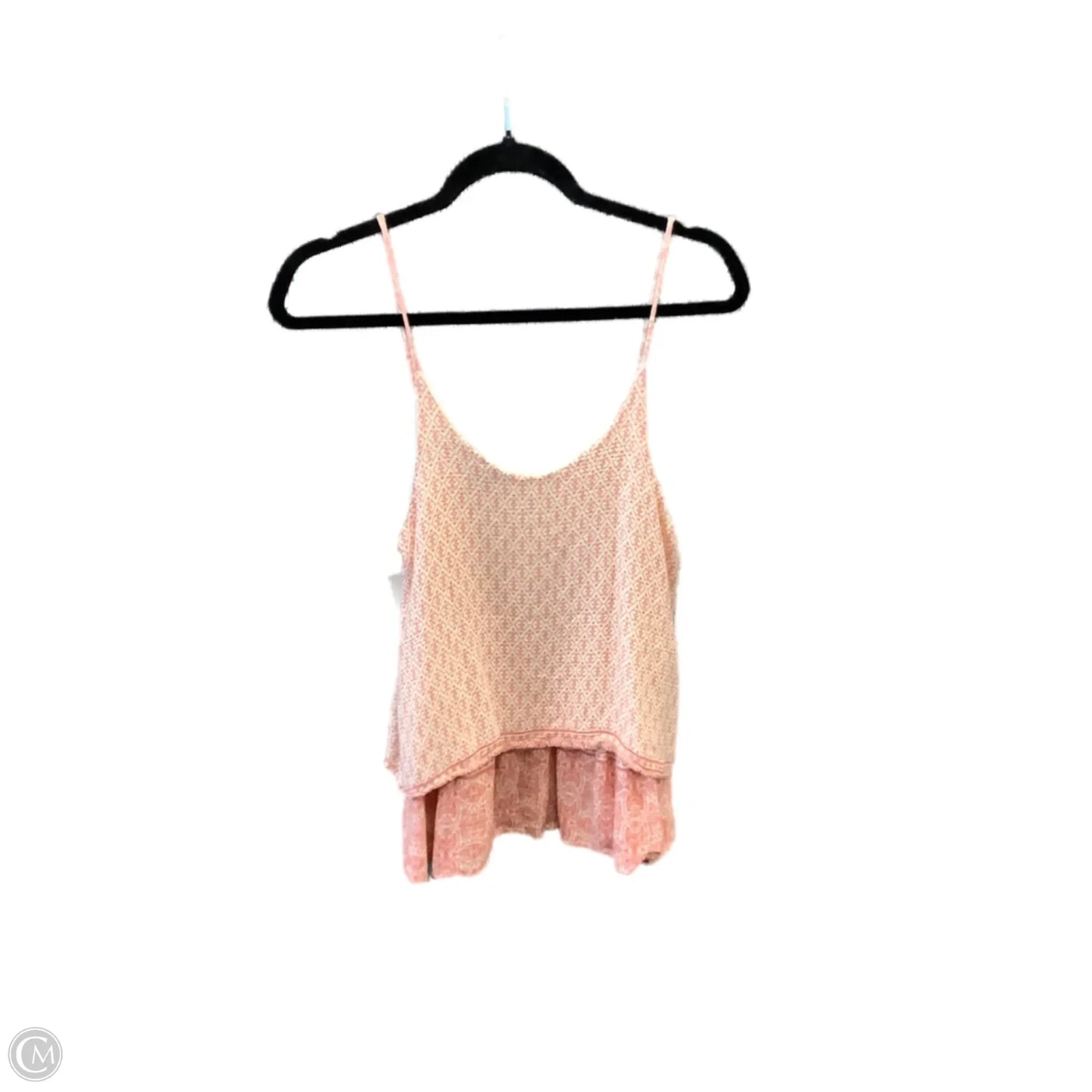 Top Sleeveless By Blue Rain In Coral, Size: M