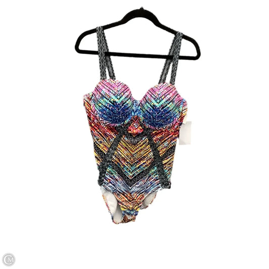 Swimsuit By Clothes Mentor In Multi-colored, Size: Xl