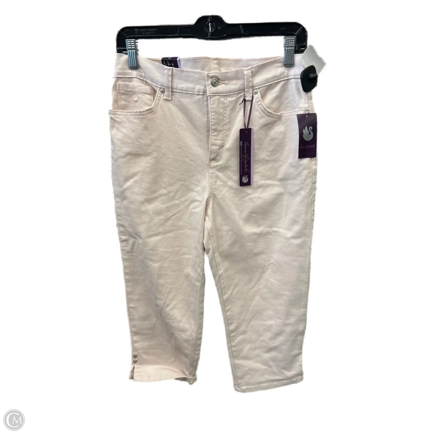 Capris By Gloria Vanderbilt In Pink, Size: 8