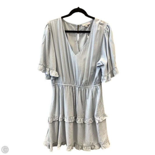 Dress Casual Midi By L Love In Blue, Size: 3x