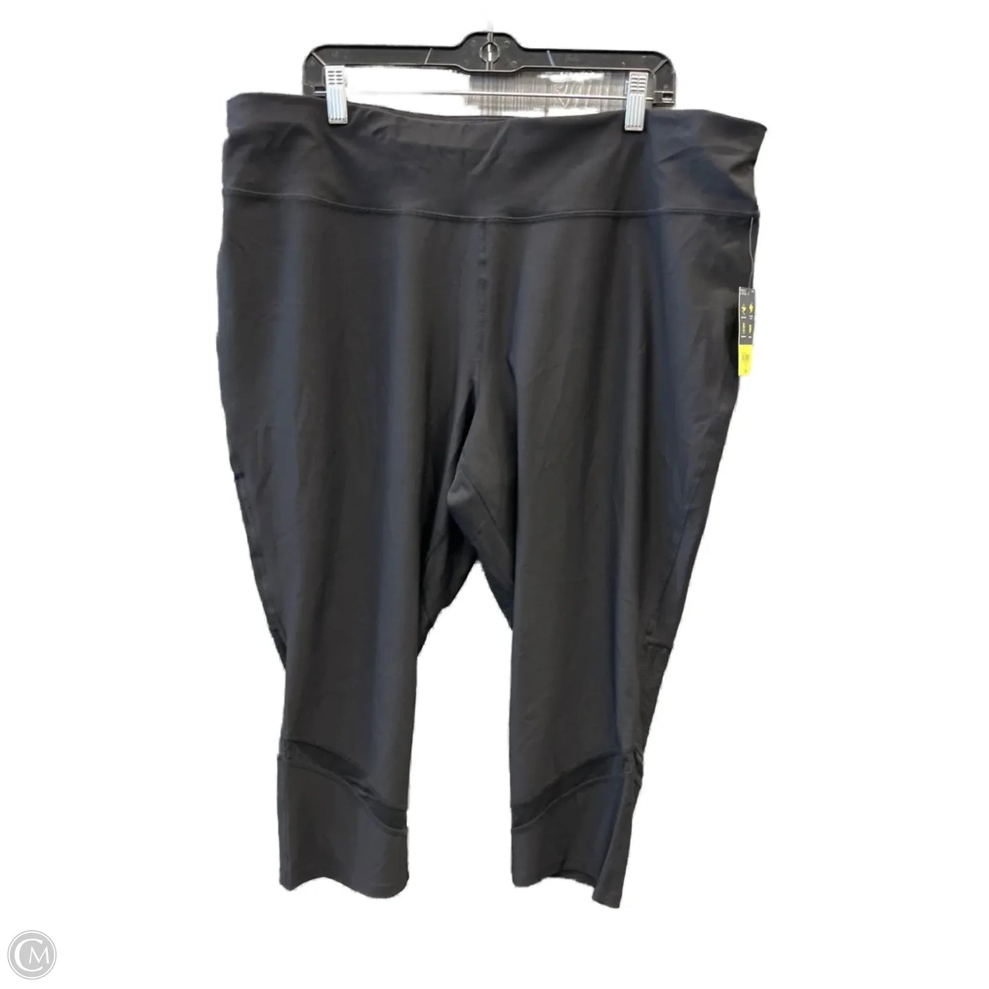 Athletic Capris By Xersion In Black, Size: 3x