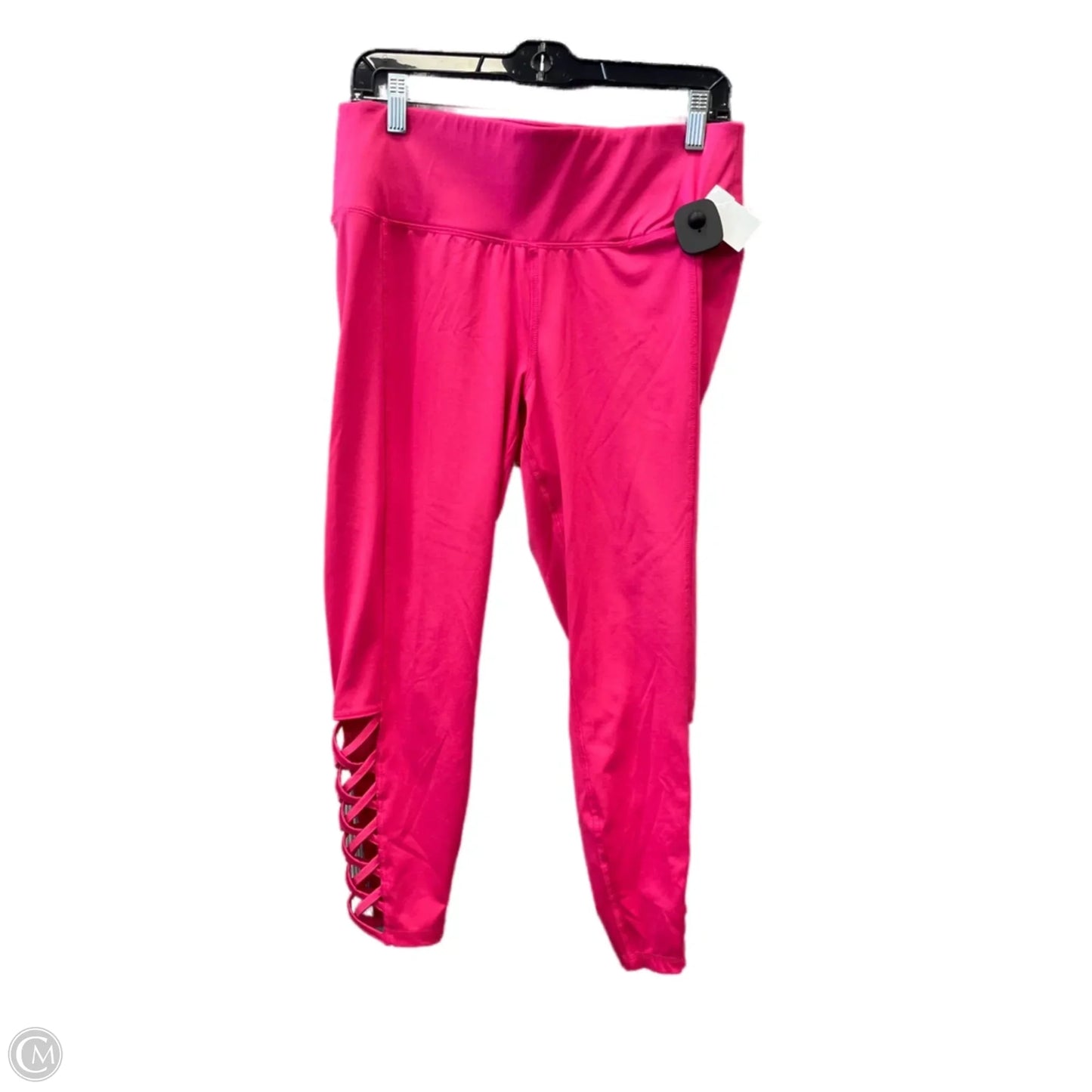 Athletic Capris By Livi Active In Pink, Size: Xl