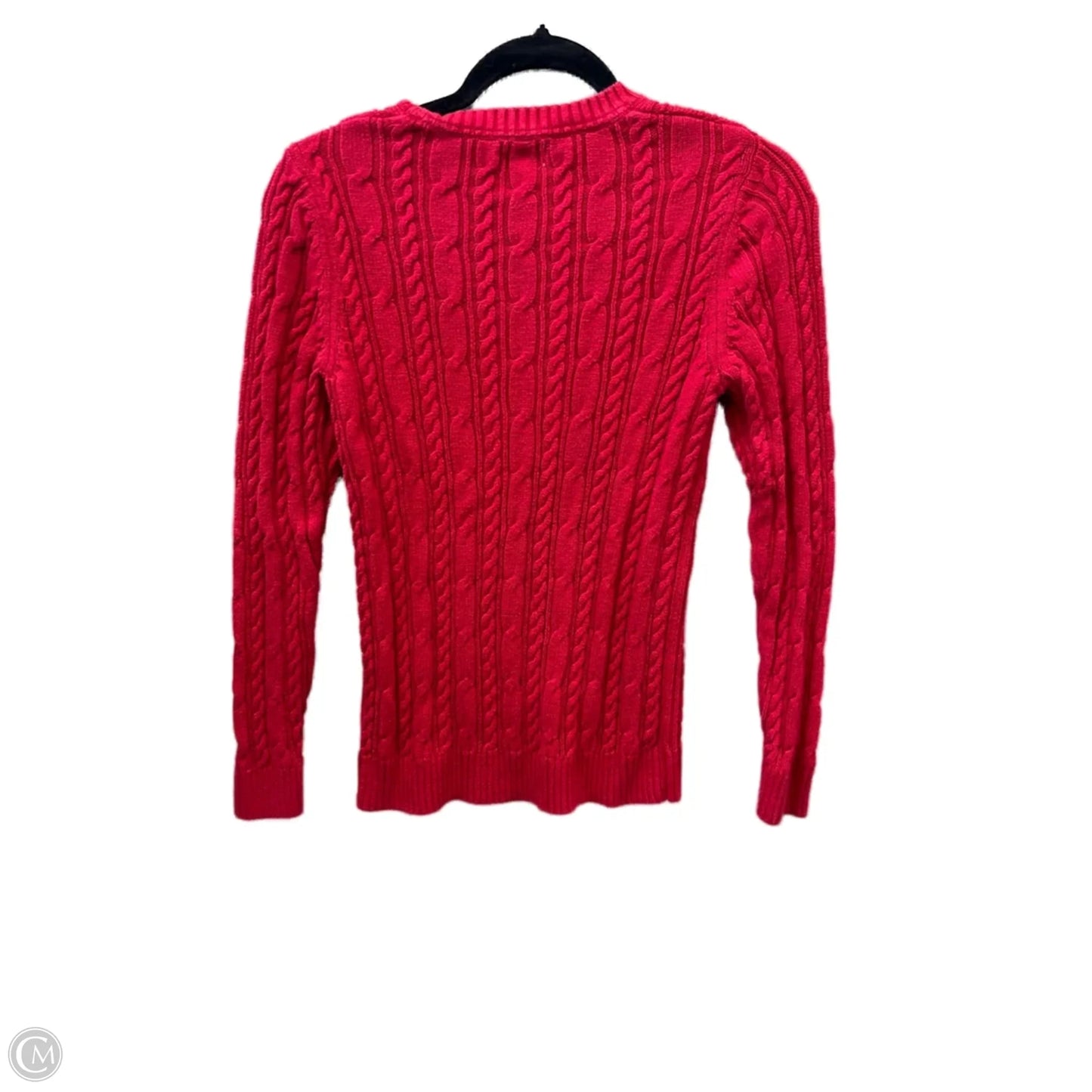 Sweater By Croft And Barrow In Red, Size: S