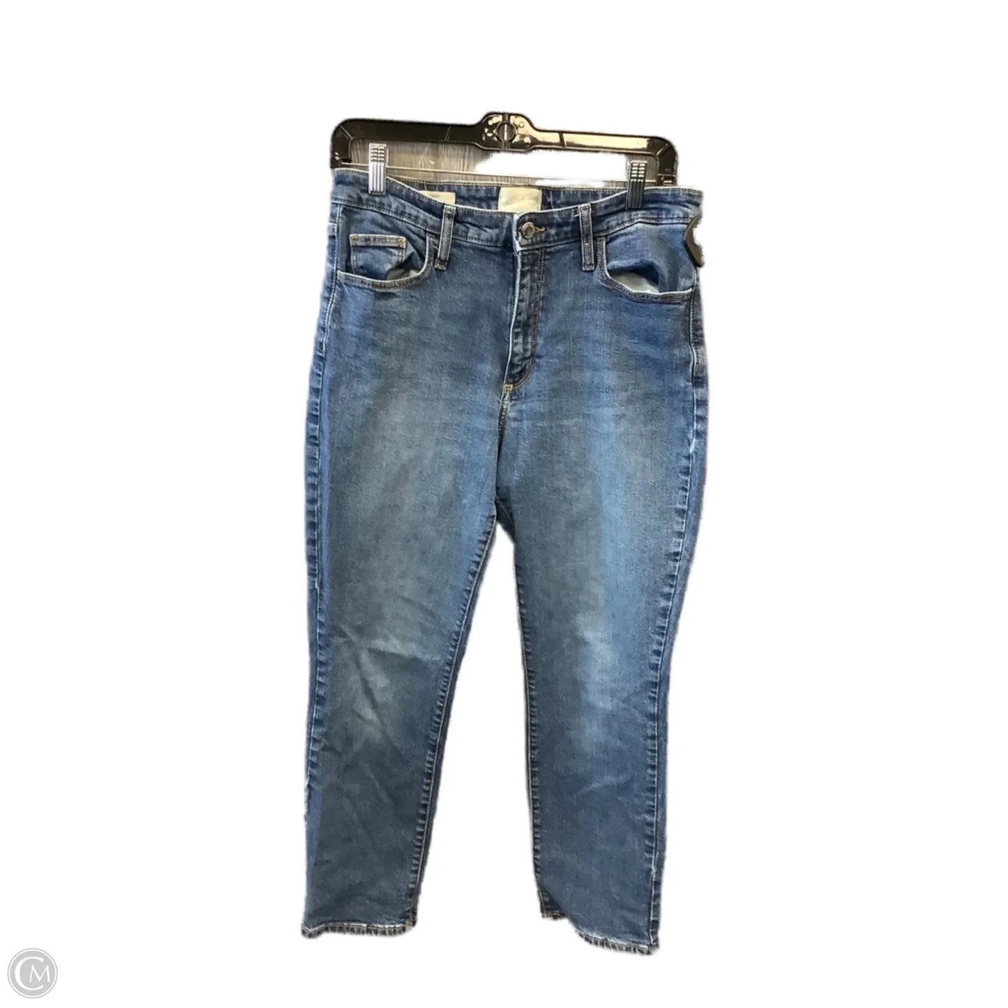 Jeans Straight By Universal Thread In Blue Denim, Size: 10