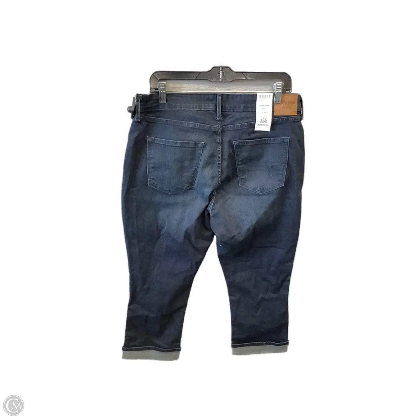 Capris By Denizen By Levis In Blue Denim, Size: 18