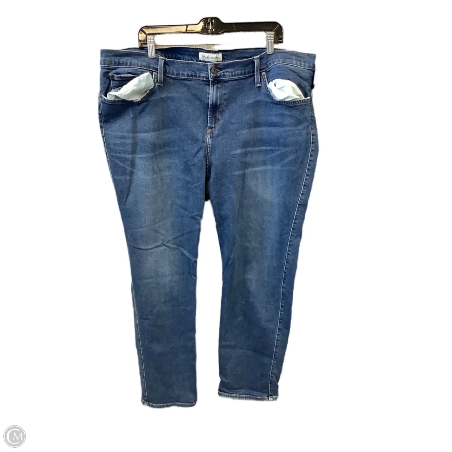 Jeans Skinny By James Jeans In Blue Denim, Size: 24