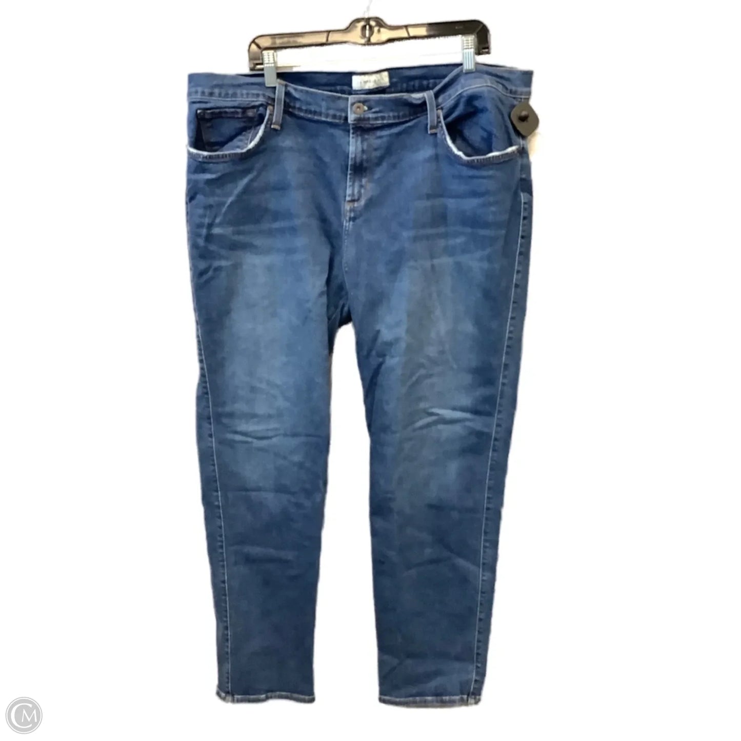 Jeans Straight By James Jeans In Blue Denim, Size: 24