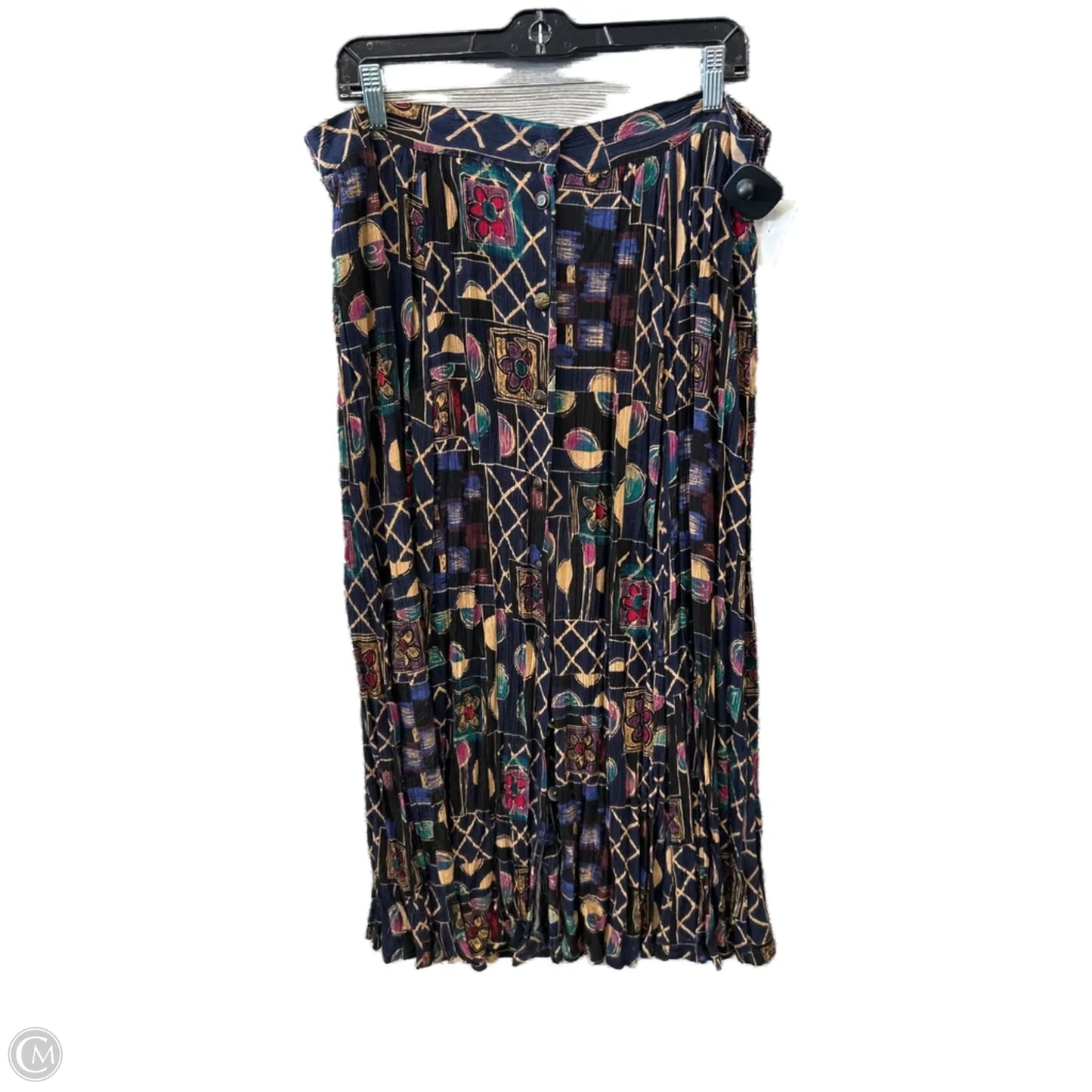 Skirt Midi By Sag Harbor In Multi-colored, Size: 12