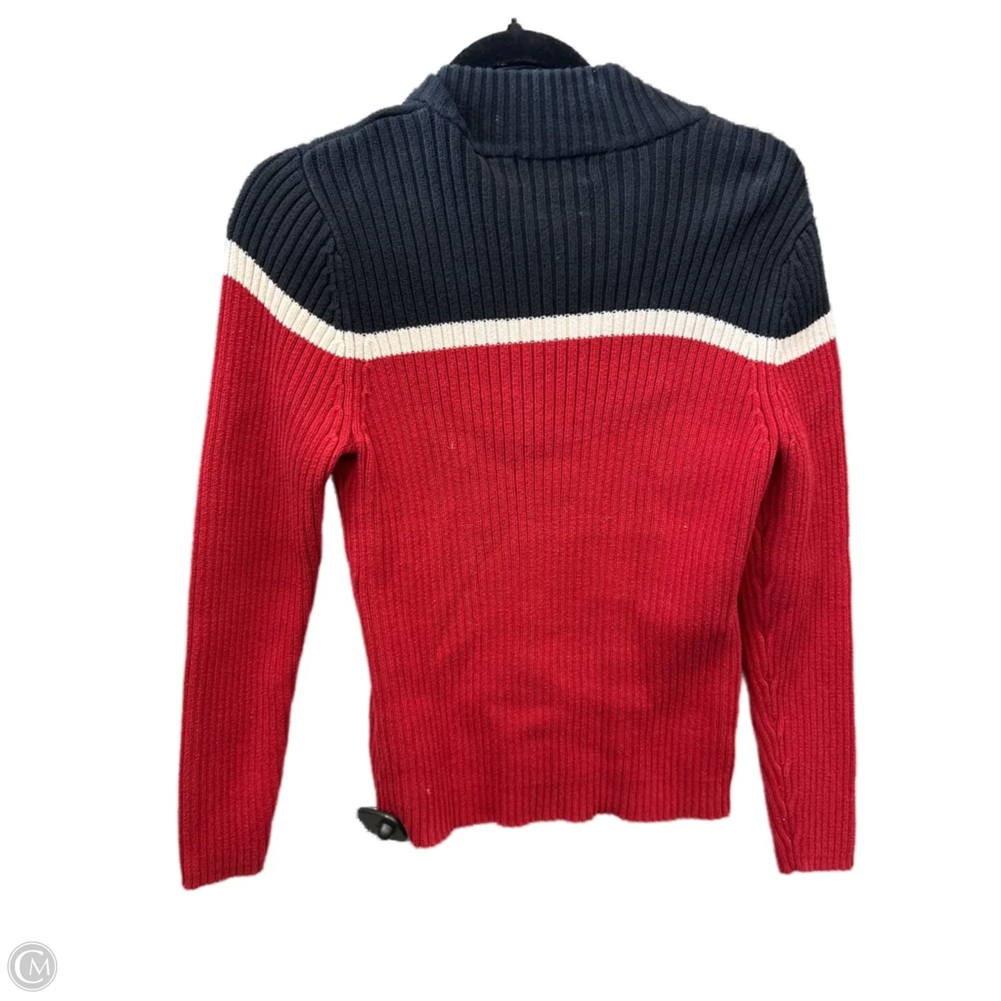 Sweater By St Johns Bay In Blue & Red, Size: M