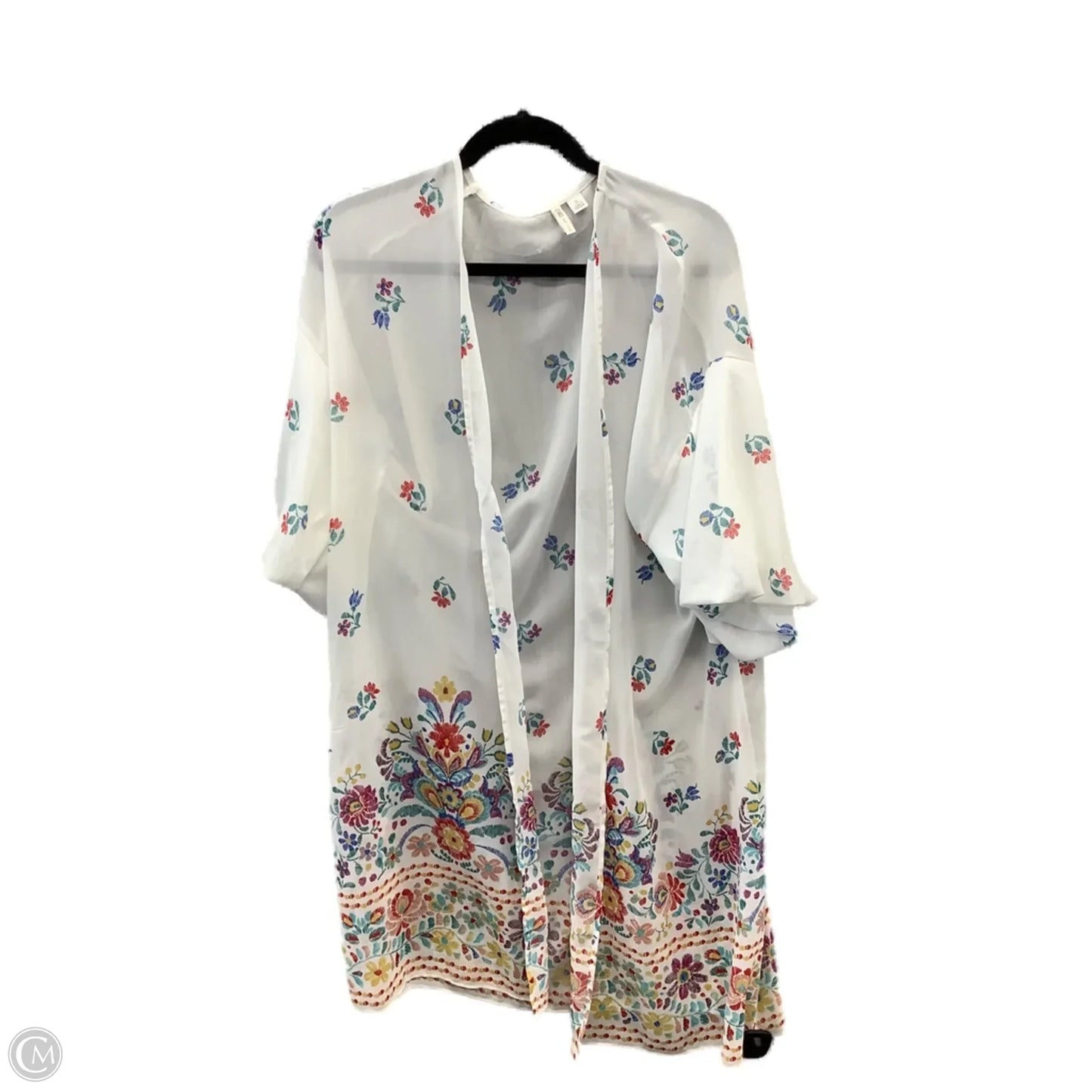 Kimono By Cato In White, Size: S