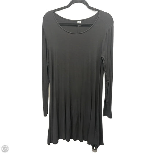 Dress Casual Midi By Old Navy In Black, Size: L