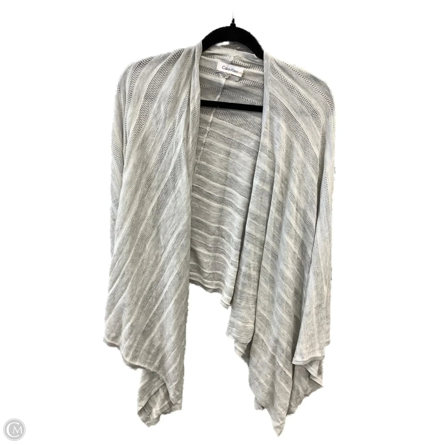 Shawl By Calvin Klein In Grey, Size: Osfm