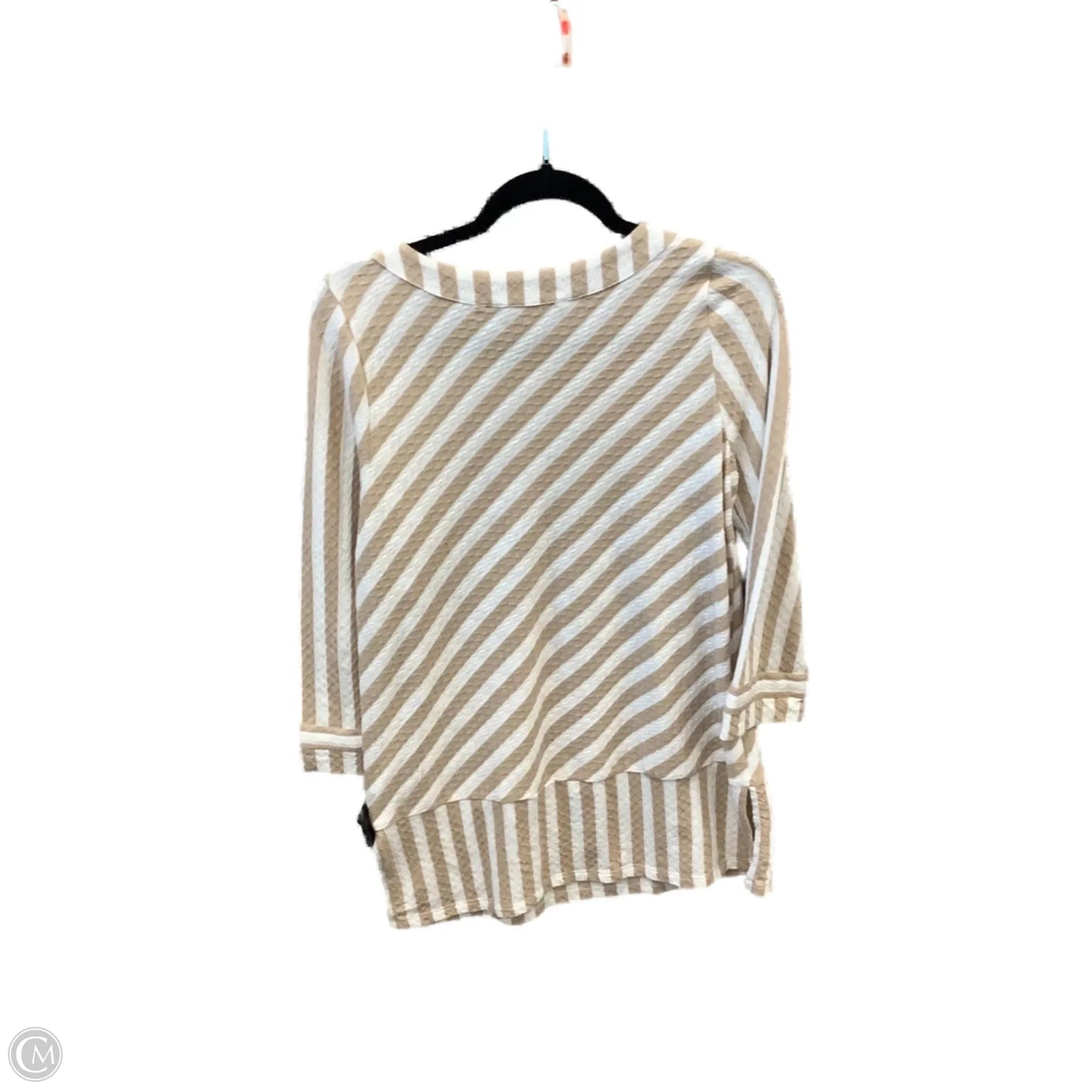 Top Long Sleeve By Soft Surroundings In Striped Pattern, Size: Xs