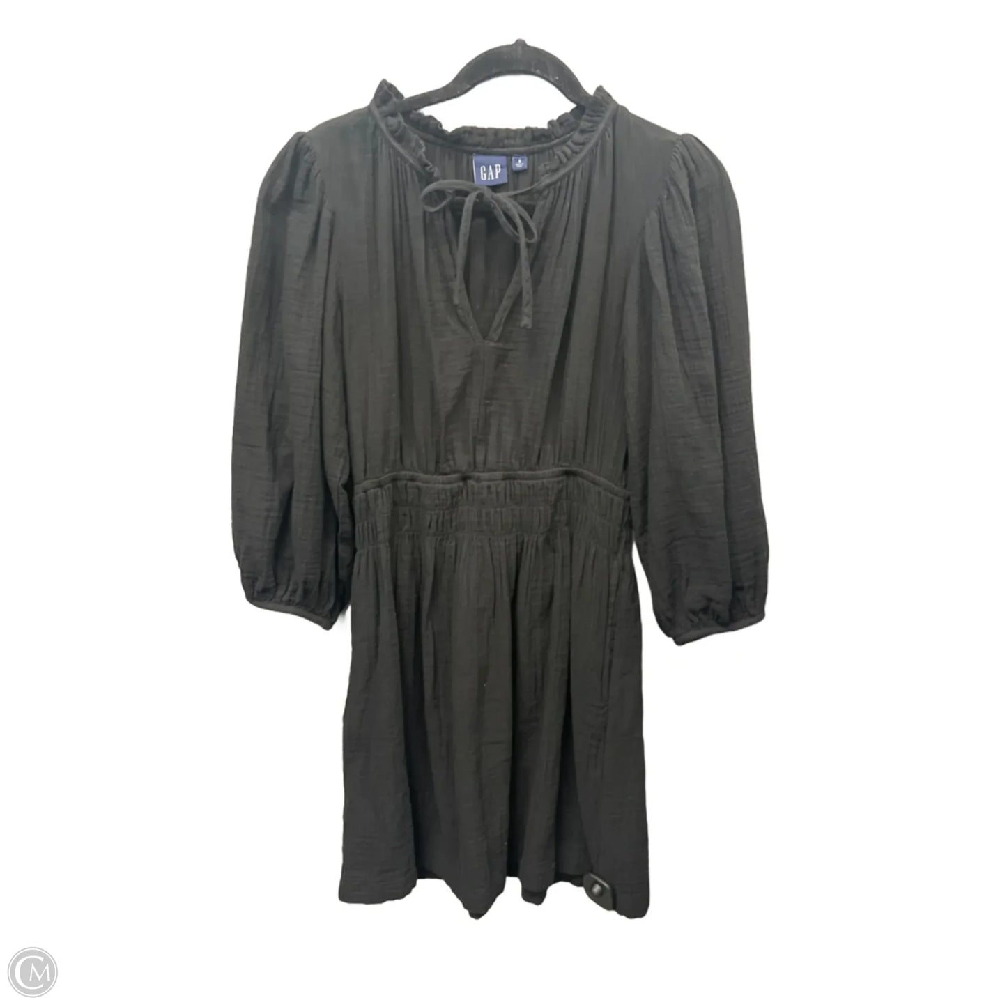 Dress Casual Midi By Gap In Black, Size: S