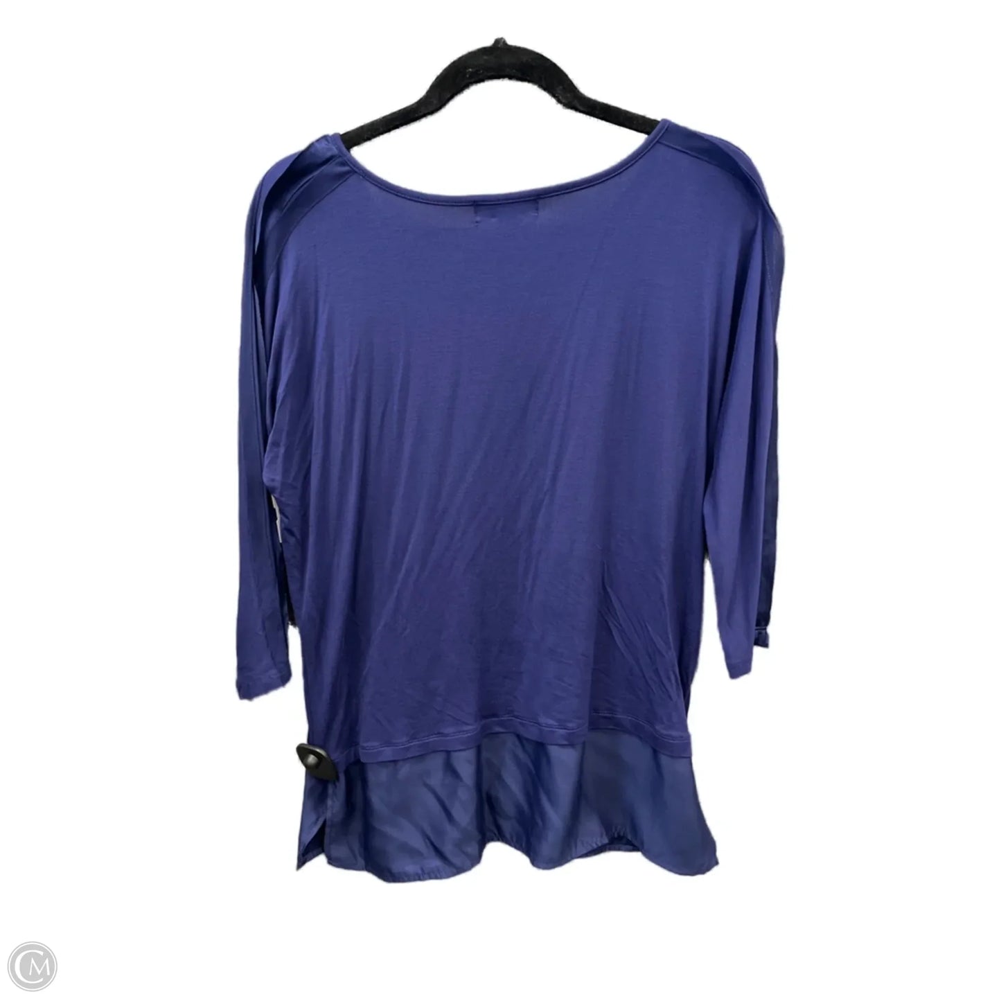 Top Long Sleeve By Clothes Mentor In Blue, Size: M