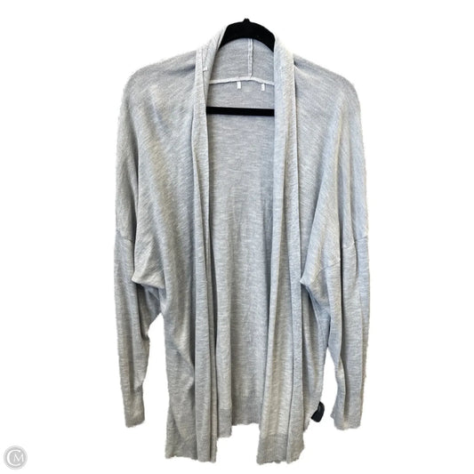 Cardigan By Clothes Mentor In Grey, Size: 3x