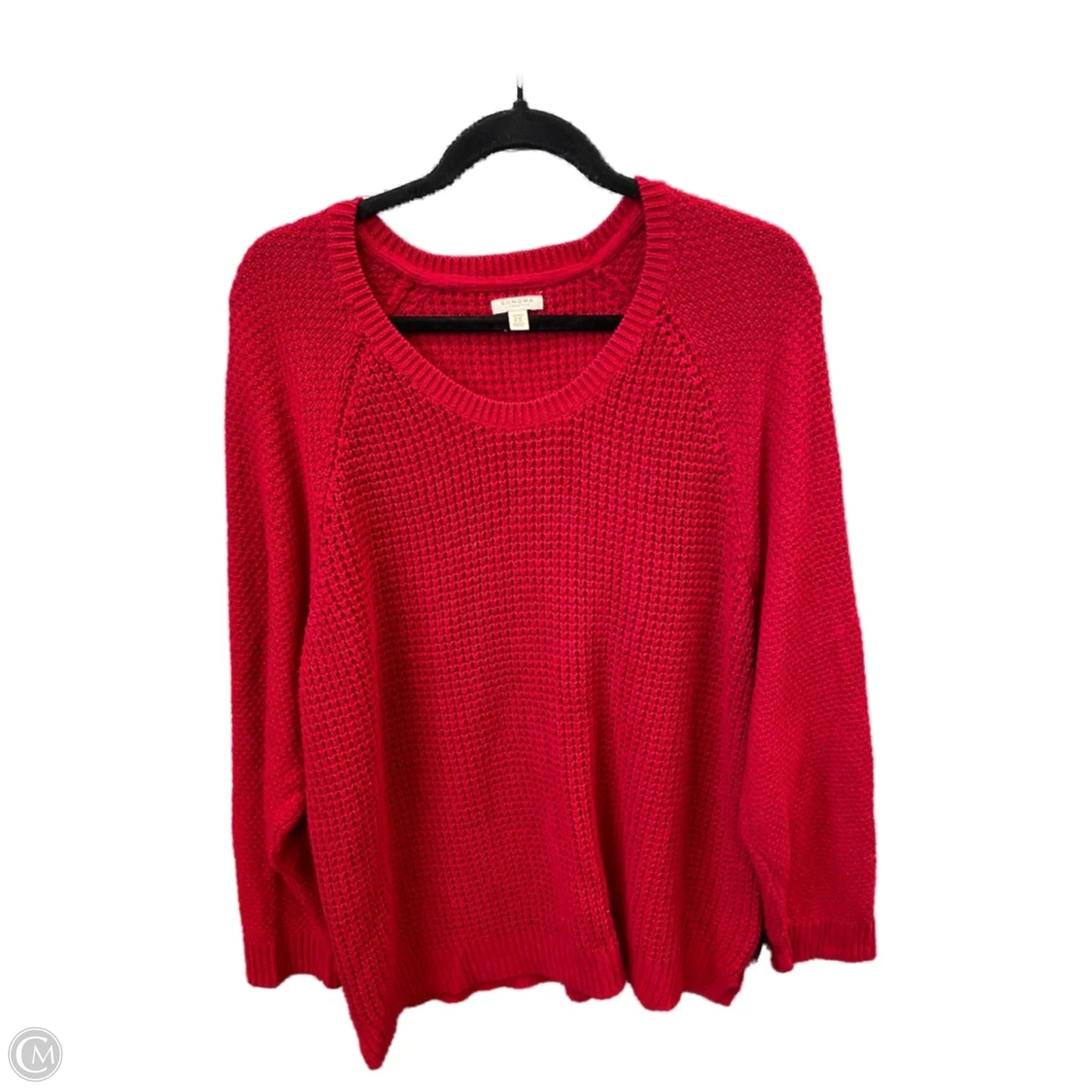 Sweater By Sonoma In Red, Size: 2x