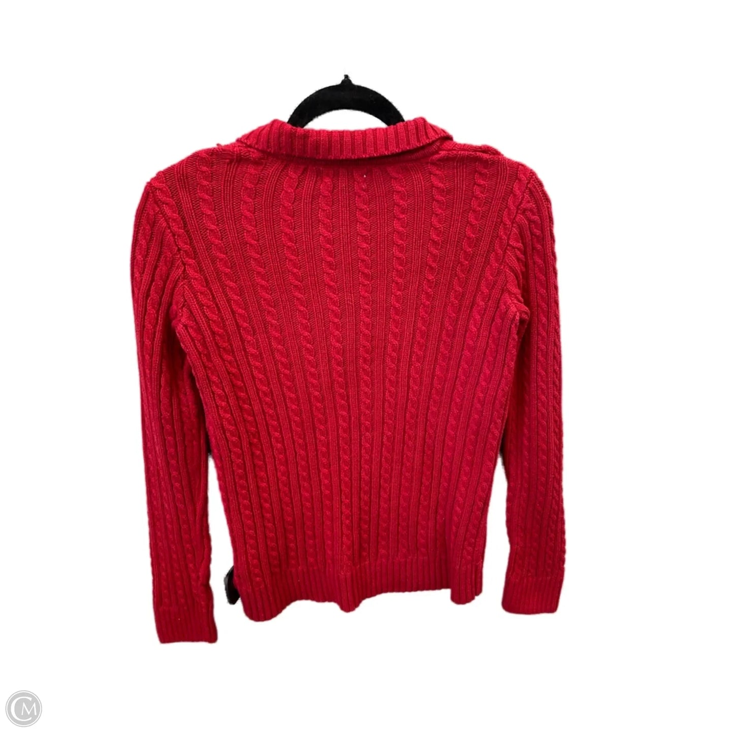 Sweater By Croft And Barrow In Red, Size: S