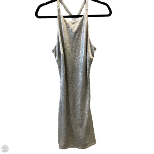 Dress Party Midi By White House Black Market In Silver, Size: M