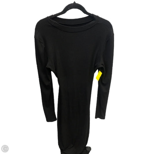 Dress Casual Midi By Clothes Mentor In Black, Size: M