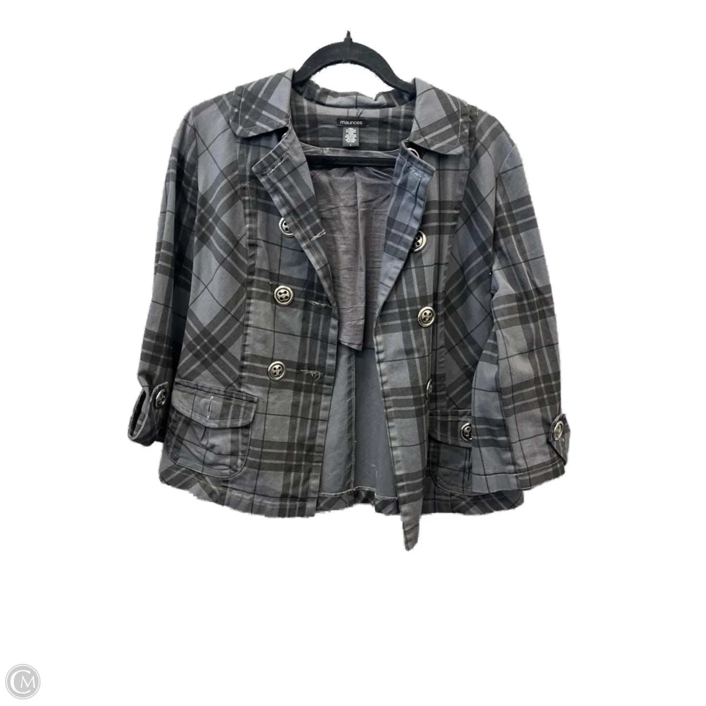 Blazer By Maurices In Grey, Size: L