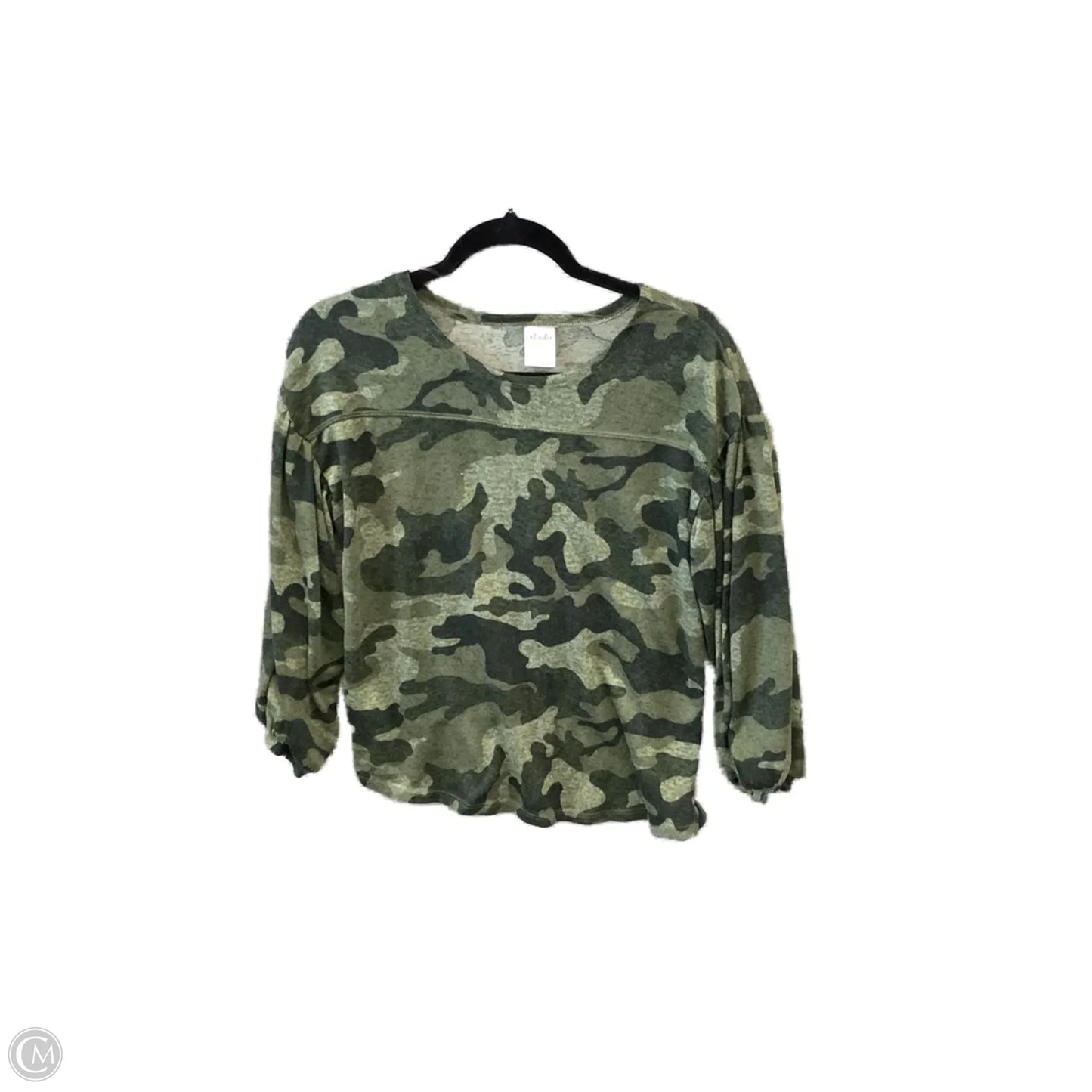 Top Long Sleeve By Clothes Mentor In Camouflage Print, Size: S