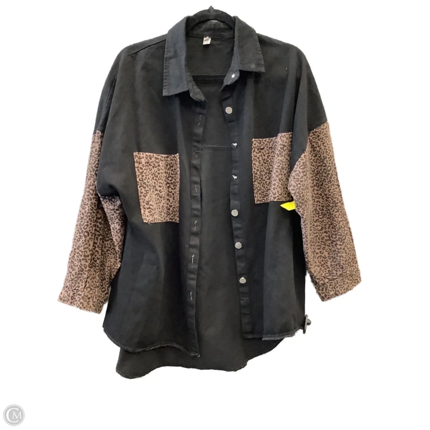 Jacket Other By Clothes Mentor In Black, Size: L