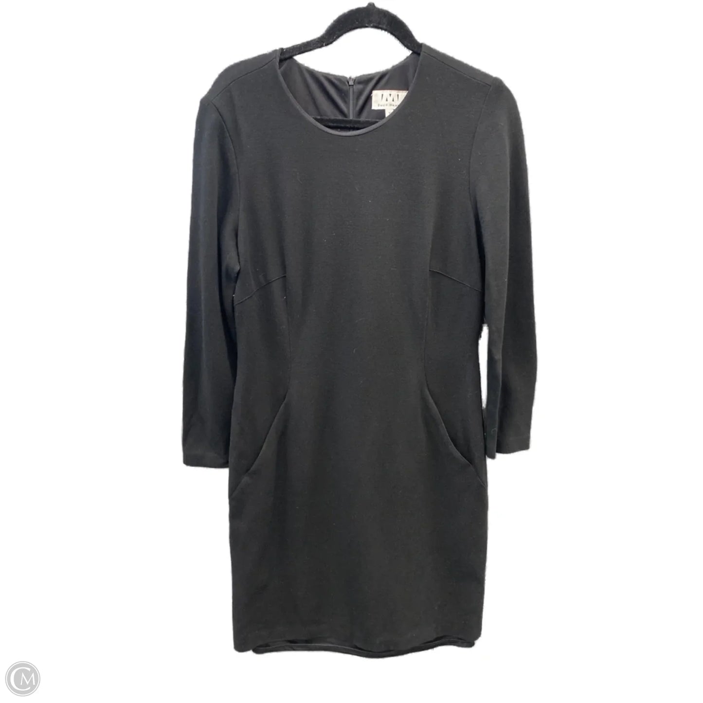 Dress Work By David Meister In Black, Size: M