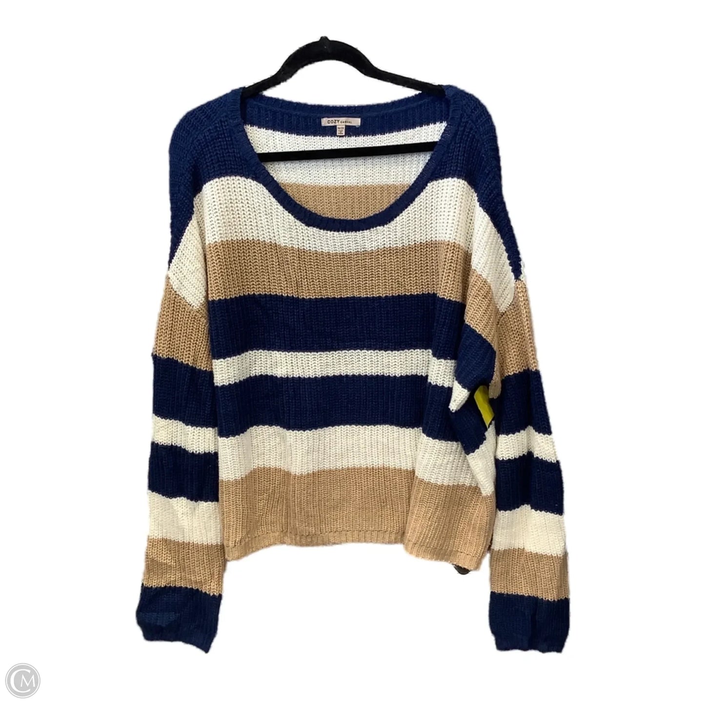 Sweater By Cozy In Striped Pattern, Size: 1x