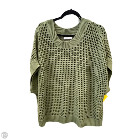 Sweater Short Sleeve By Sonoma In Green, Size: 2x
