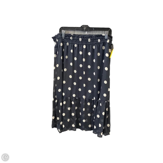 Skirt Midi By Lc Lauren Conrad In Blue, Size: 14