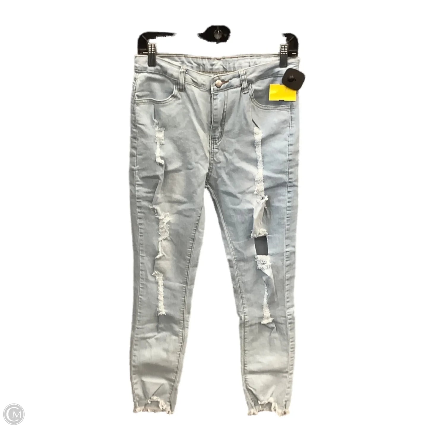 Jeans Skinny By Clothes Mentor In Blue Denim, Size: 12