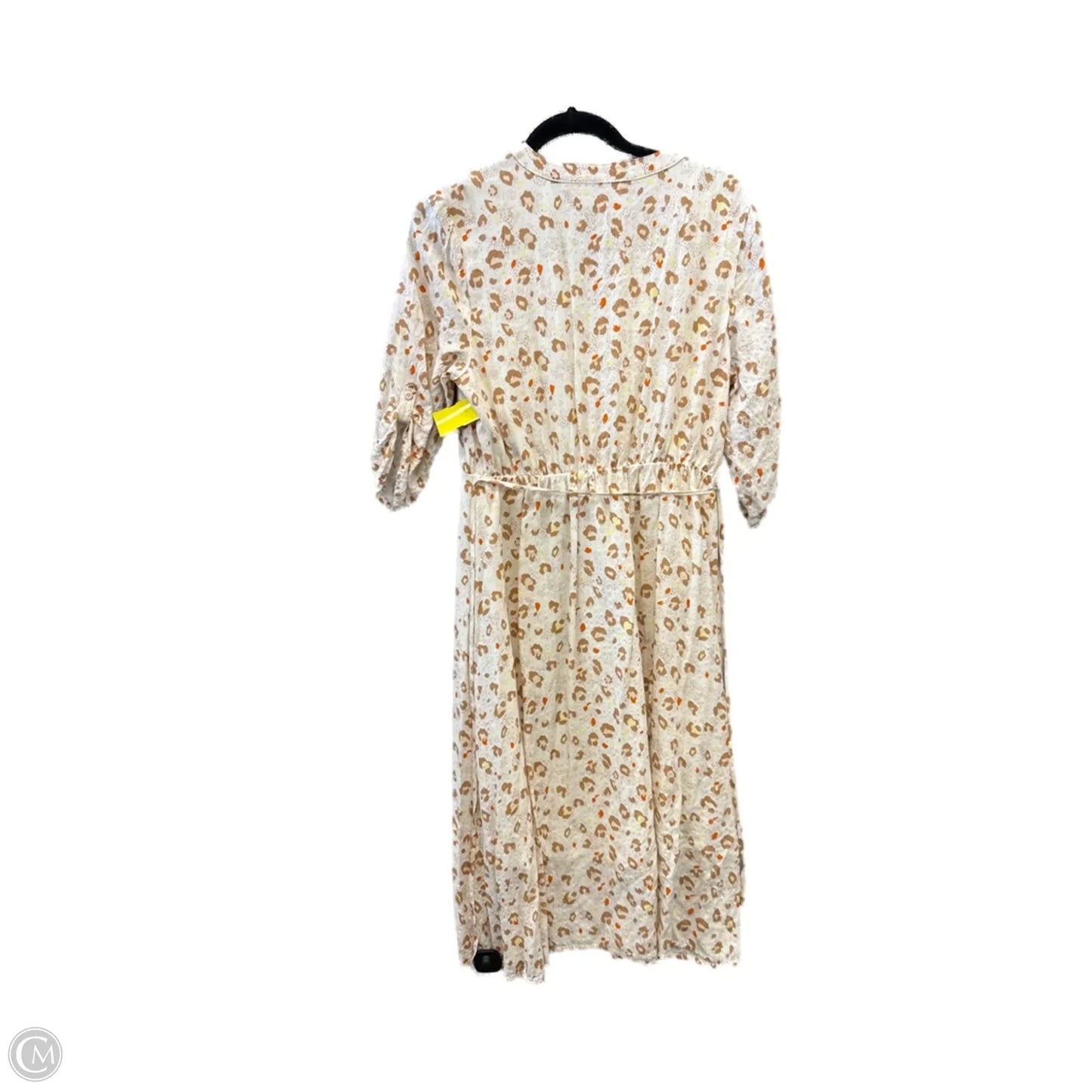 Dress Casual Midi By 89th And Madison In Tan, Size: M