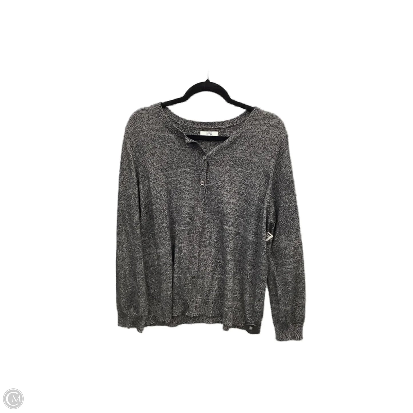 Cardigan By Croft And Barrow In Black, Size: Xxl