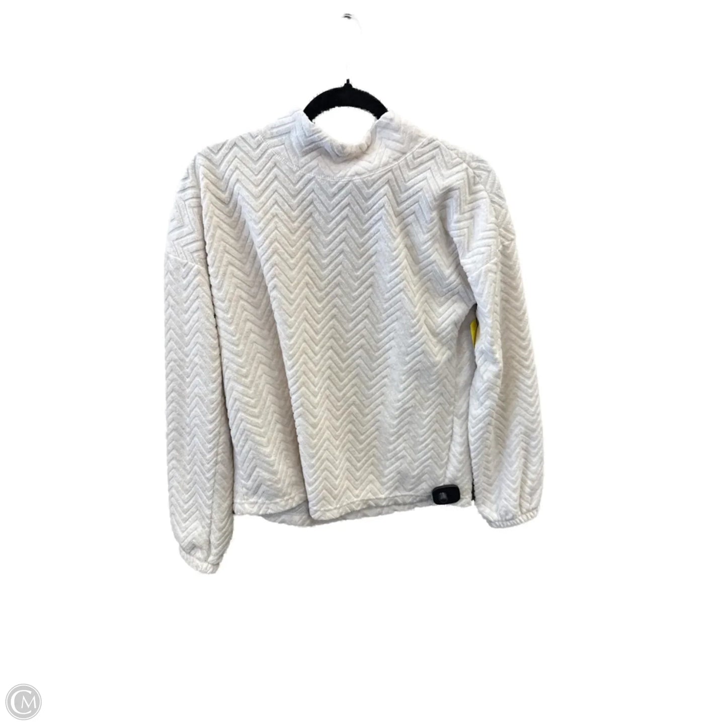 Sweatshirt Collar By Maurices In White, Size: M