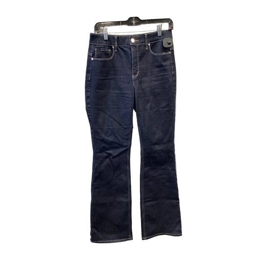 Jeans Straight By White House Black Market In Blue Denim, Size: 6
