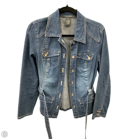 Jacket Denim By French Cuff In Blue Denim, Size: M