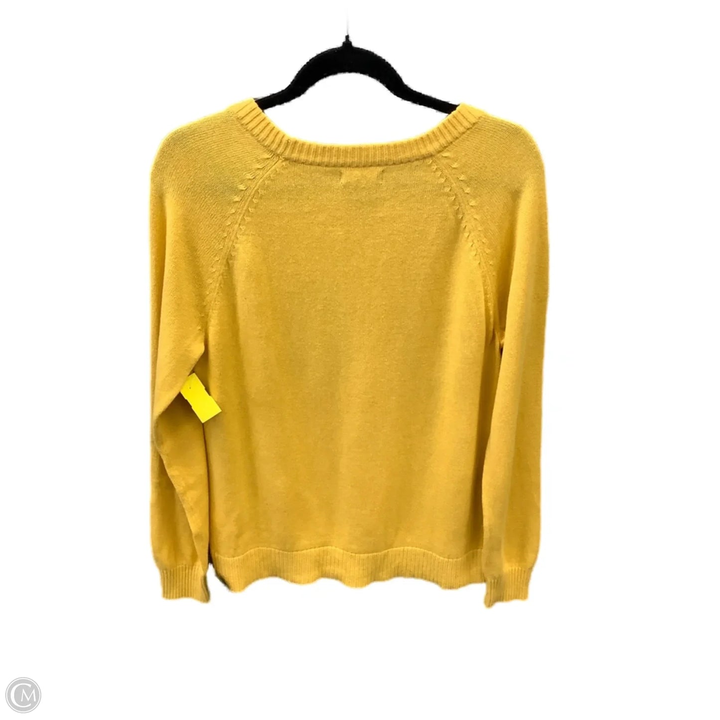 Sweater By Gap In Yellow, Size: M
