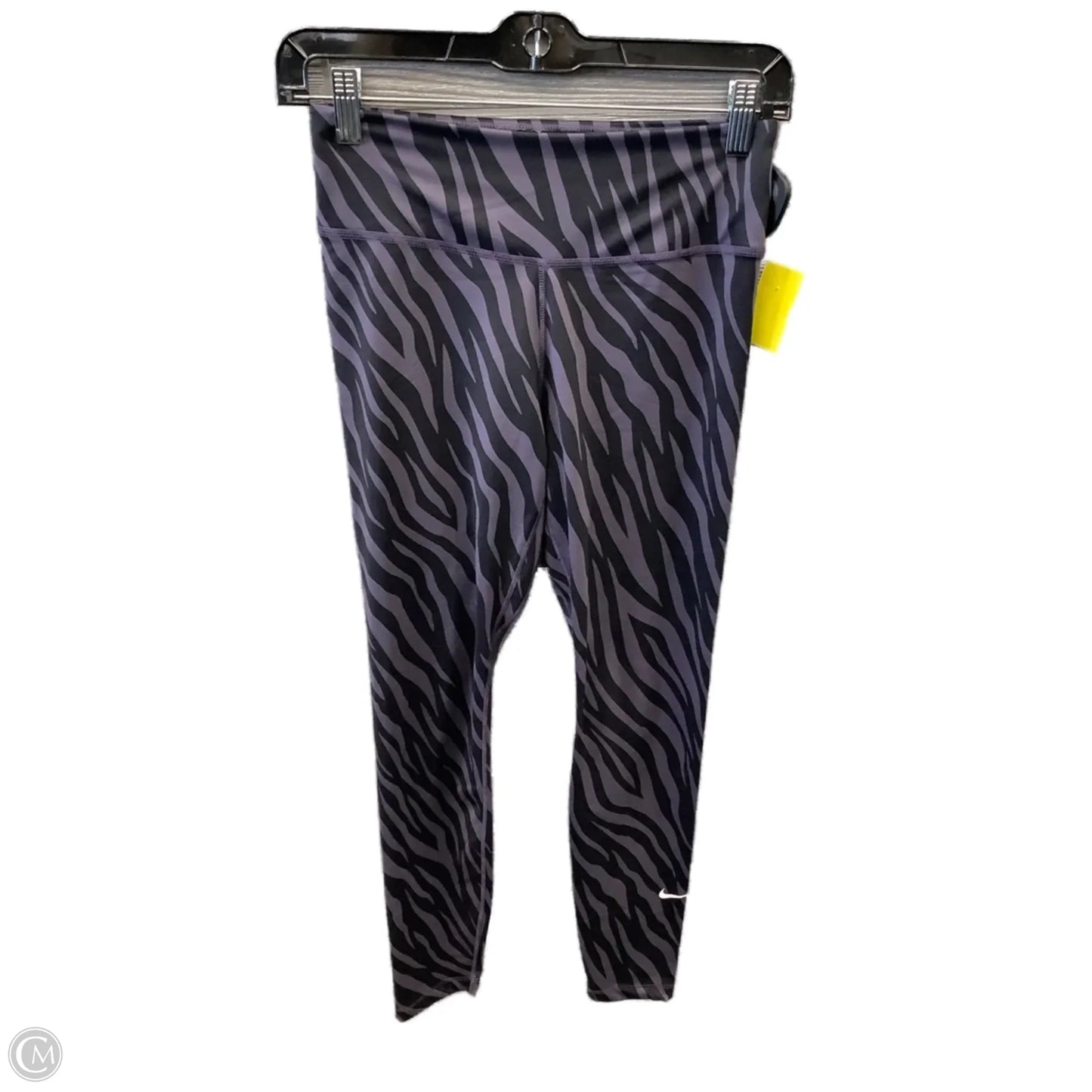 Athletic Leggings By Nike Apparel In Purple, Size: S