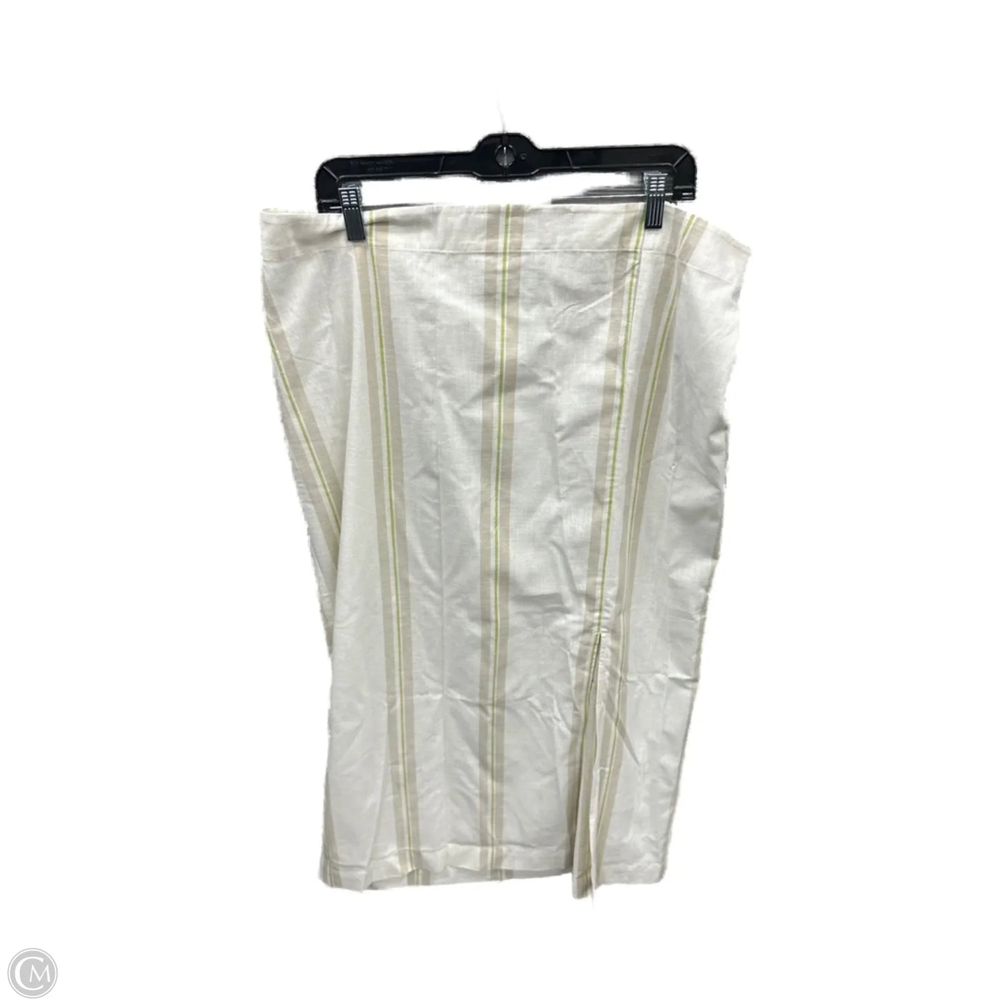 Skirt Maxi By A New Day In Striped Pattern, Size: 18