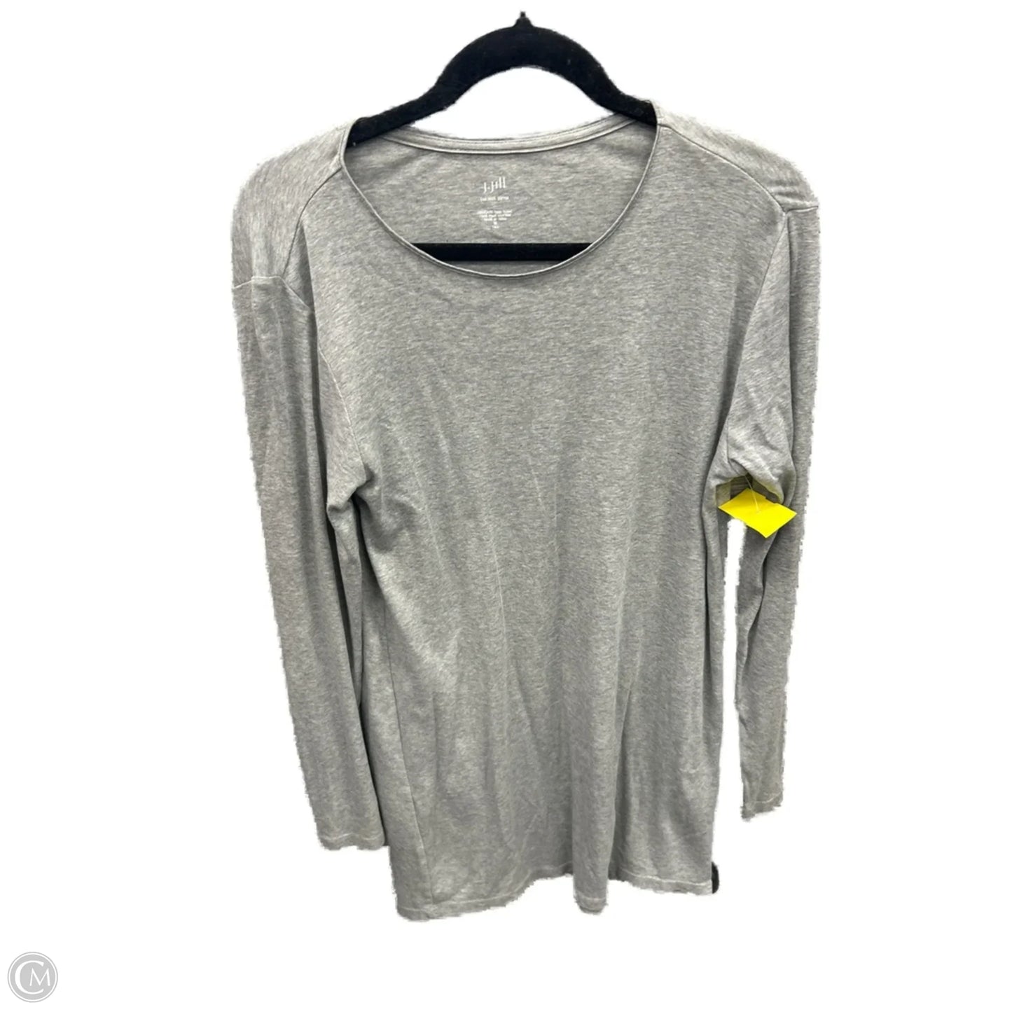 Tunic Long Sleeve By J. Jill In Grey, Size: M