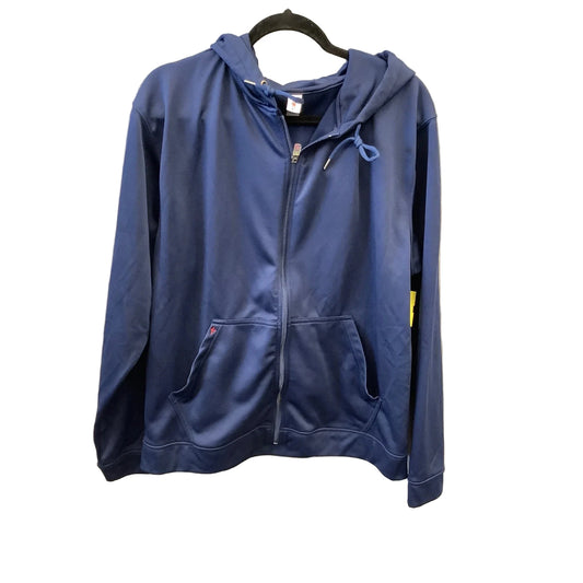 Sweatshirt Hoodie By Clothes Mentor In Blue, Size: M