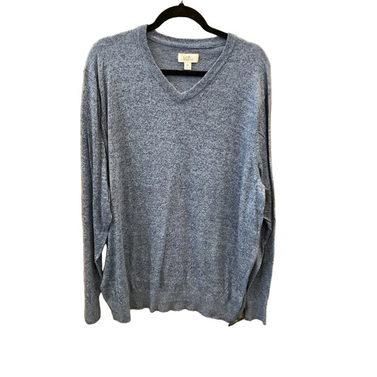 Top Long Sleeve By Croft And Barrow In Blue, Size: Xxl