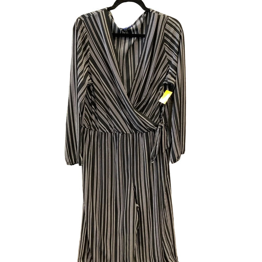 Jumpsuit By Apt 9 In Black, Size: Xxl