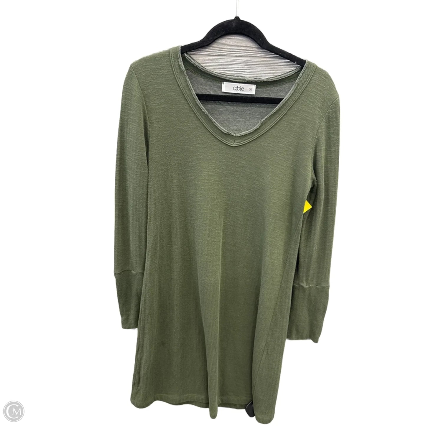 Dress Casual Midi By Able In Green, Size: S